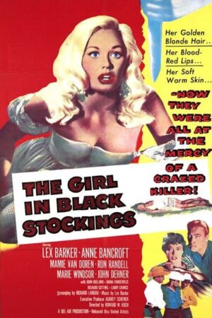 The Girl in Black Stockings (1957)