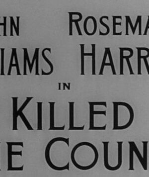 I Killed the Count Part 3 (1957)